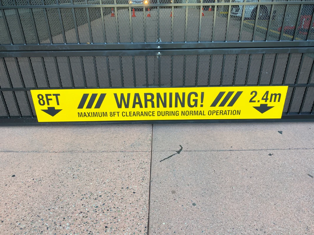 Custom site signs Vancouver construction site safety signage.