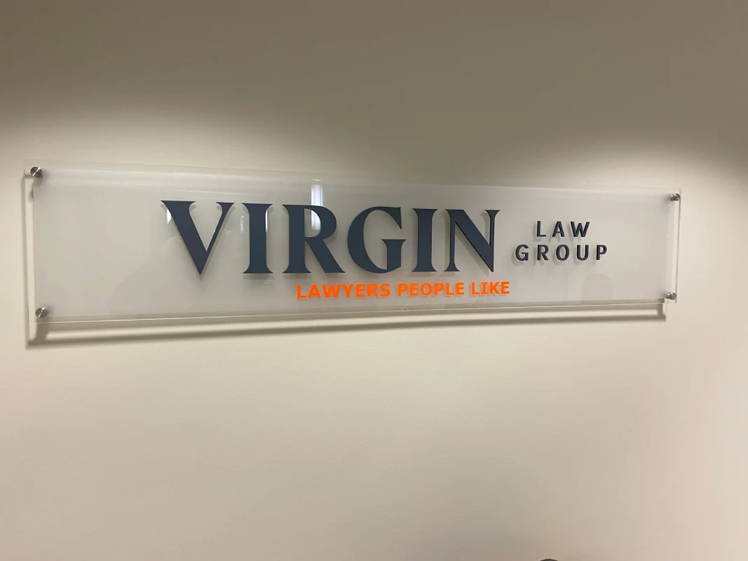 Sign Company Vancouver installing custom signage